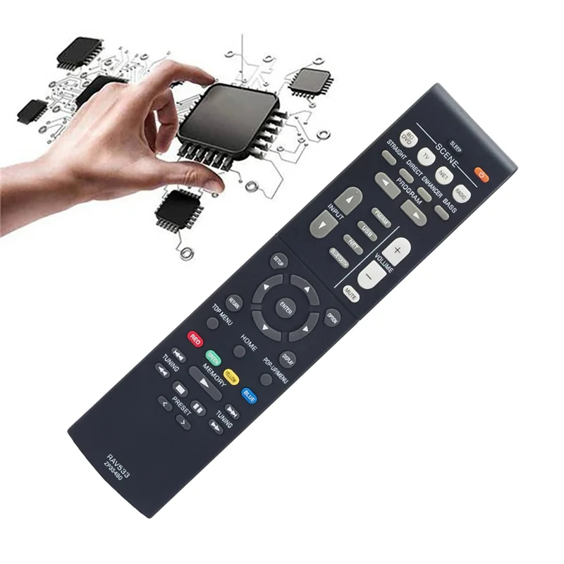 RAV533 Replace Remote Control for Yamaha AV Receiver Home Theater System RX-V579 HTR-4068 TSR-5790 HTR-3068 RX-V479 image 4