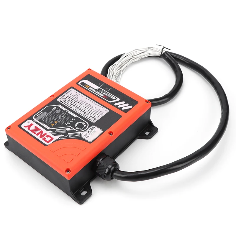 H206  6 buttonsDC12V double speed Industrial Wireless Radio Crane Remote Control switches Hoist overhead bridge Crane Lift Cont