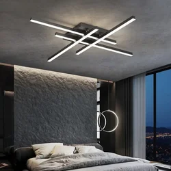 Living Dining Room Villa Apartment Hall Dimming LED Chandelier Lights AC 85-265V Nordic Ceiling Chandelier Indoor Lighting