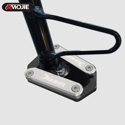 For BAJAJ DOMINAR 250 400 Kickstand Extension Side Stand Enlarger Pad Plate DOMINAR250 DOMINAR400 2021 2022 2023 2024 All Year