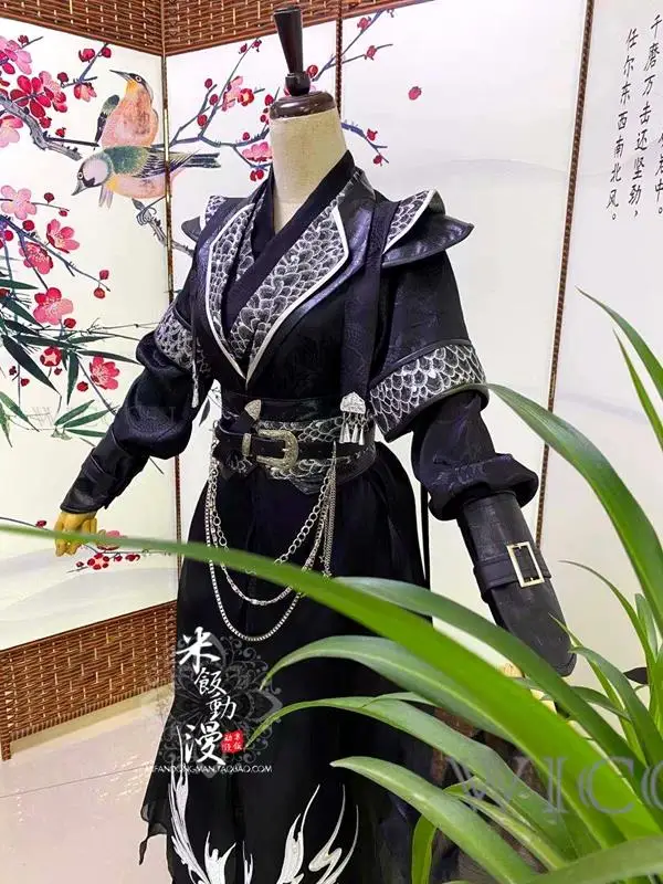 Anime Cosplay He Xuan Erha Mo Ran Heaven Official's Blessing Cosplay Costume Men Women' Chinese Hanfu Halloween Outfits Full Set