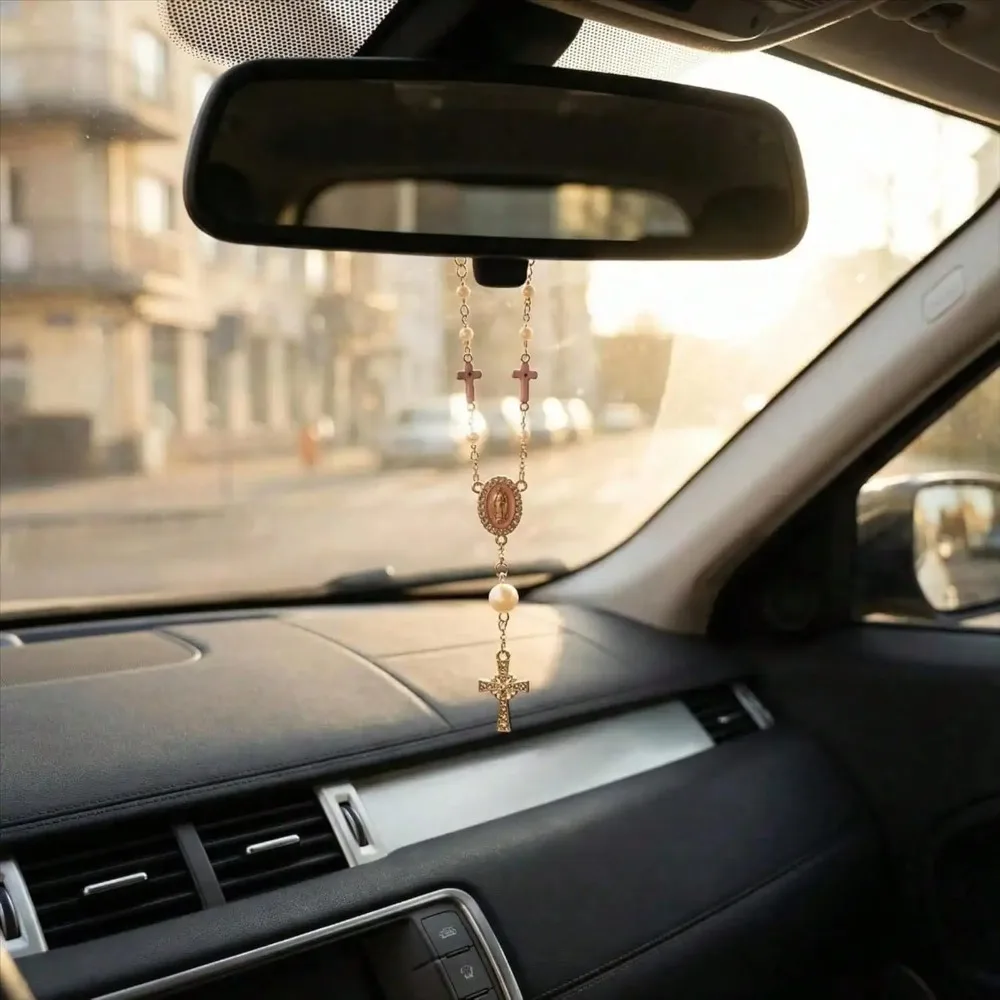 New Steering Wheel Bead Pendant | Car Pendant Accessories | Car Pendant | Unique and Fashionable Car Pendant Decoration view 5