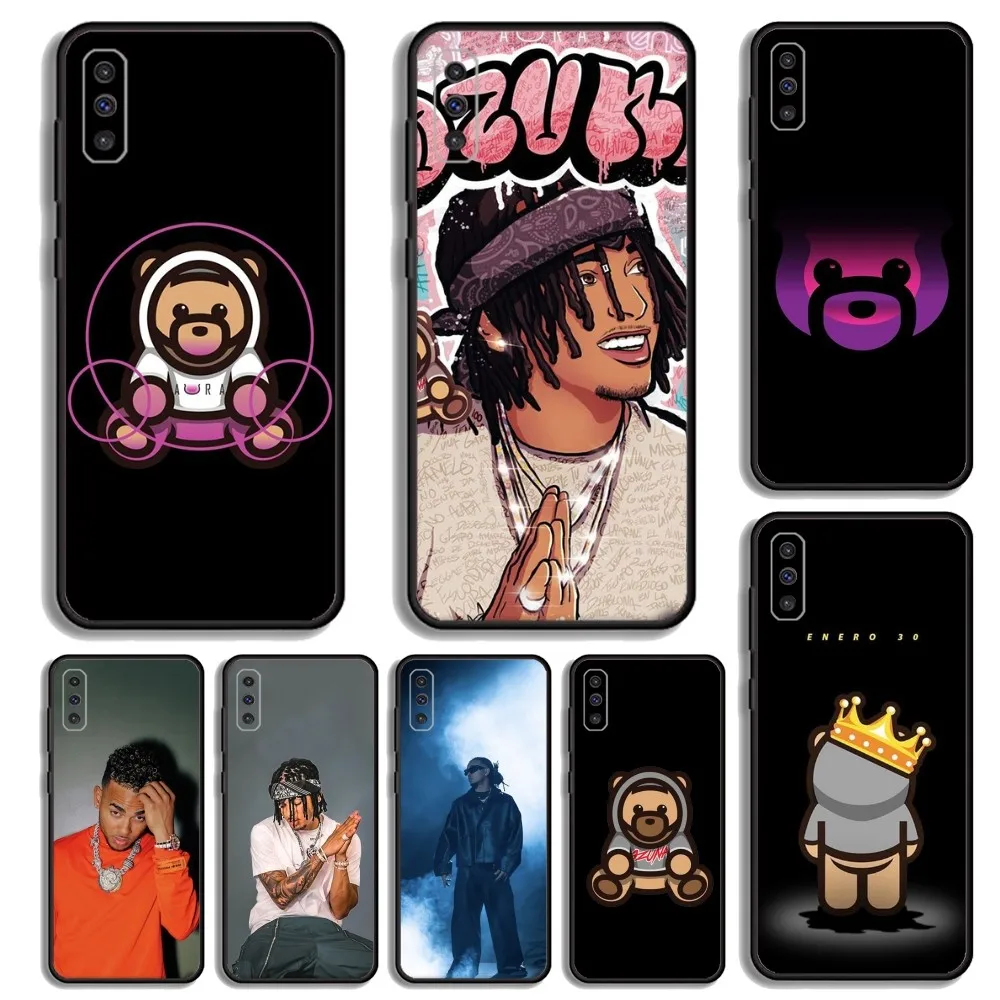 

Ozuna Puerto Rico Singer Phone Case For Samsung S23,23,22,30,21,10,9,Note20 Ultra,Lite,Ultra,5G,Plus,FE,Black Soft Case