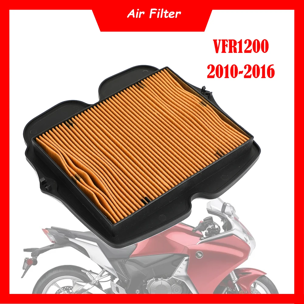 

Motorcycle Air Filter Cleaner 1200cc Air Intake Filter Element For Honda VFR1200 2010-2016 VFR 1200 Crosstourer DCT 2012-2019