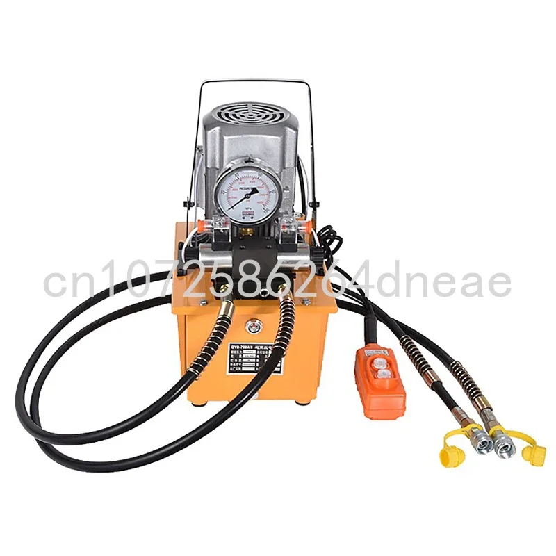 220V Double Action Electric Hydraulic Pump Tank Capacity 8L Hydraulic Motor Pump 1400r/min GYB-700A-II High Pressure Oil Pump