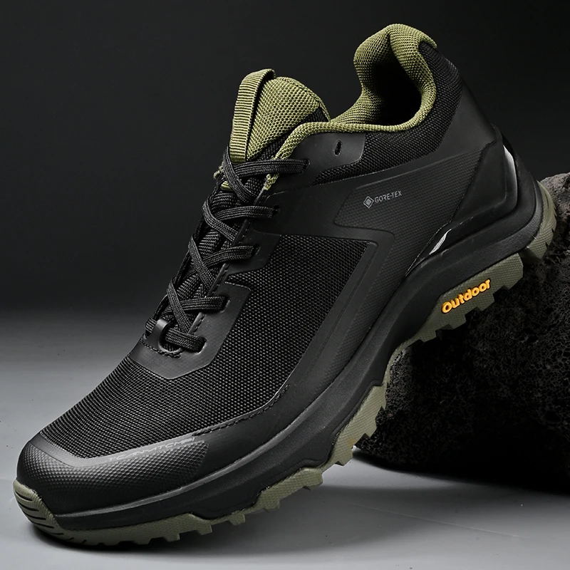 

Classic Brand Comfortable Anti Slip Outdoor Hiking Shoe Top Quality Wearable Trekking Sneakers Wearable Mountain Climbing Shoe