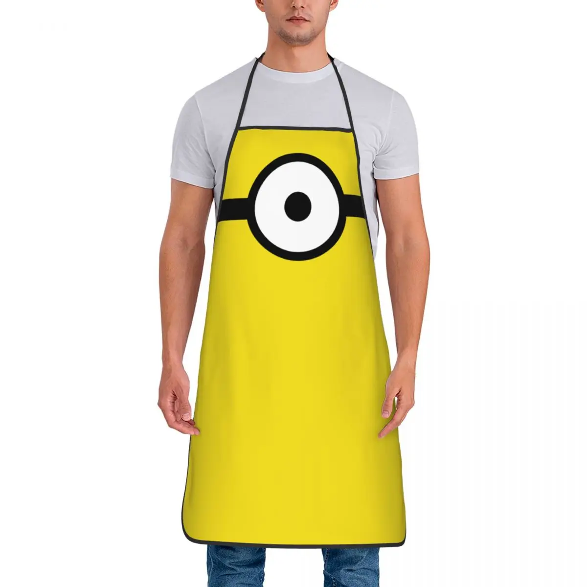 Funny Cool And Fun Aprons for Men Women Adult Unisex Kitchen Chef Bib Despicable Me Tablier Cuisine for Cooking Baking Gardening