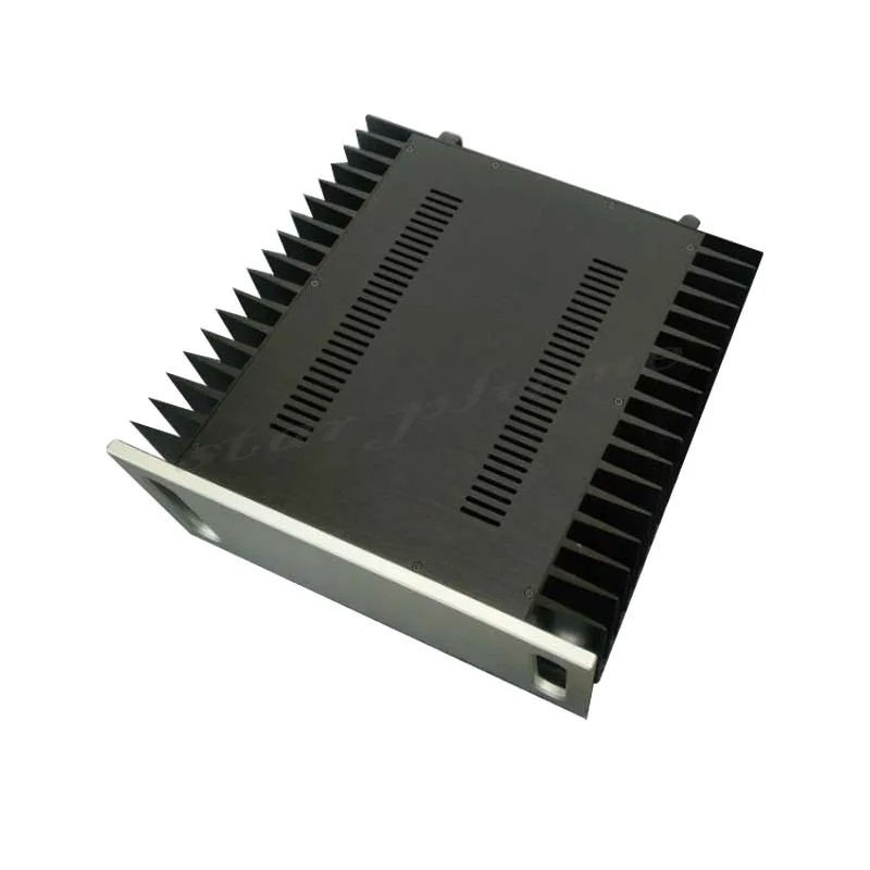 430*200*418mm 4320A All-aluminum Power Amplifier Case Class A Cooling Chassisx Post Amplifier Chassis Shell DIY Box