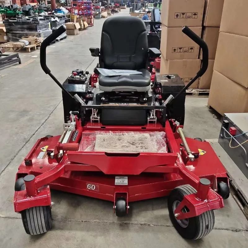 Professional Riding Lawn Mower Zero Turn Grass Cutting Machine for Park Farm Villa Grounds Maintenance Service
