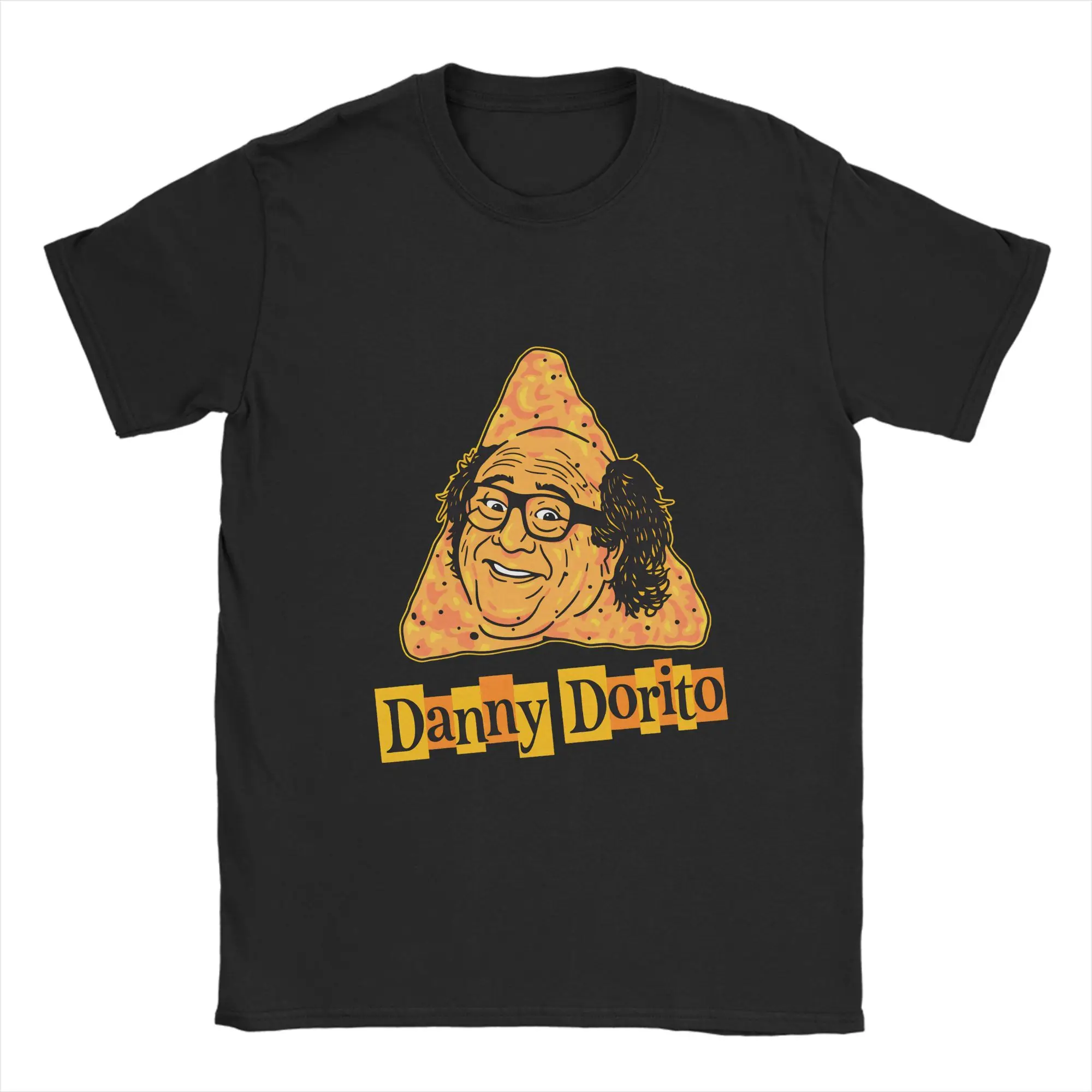 Camiseta Danny Dorito, camisetas Harajuku de verano para hombre, camisetas de algodón con cuello redondo de talla grande 5XL, camisetas Vintage de manga corta