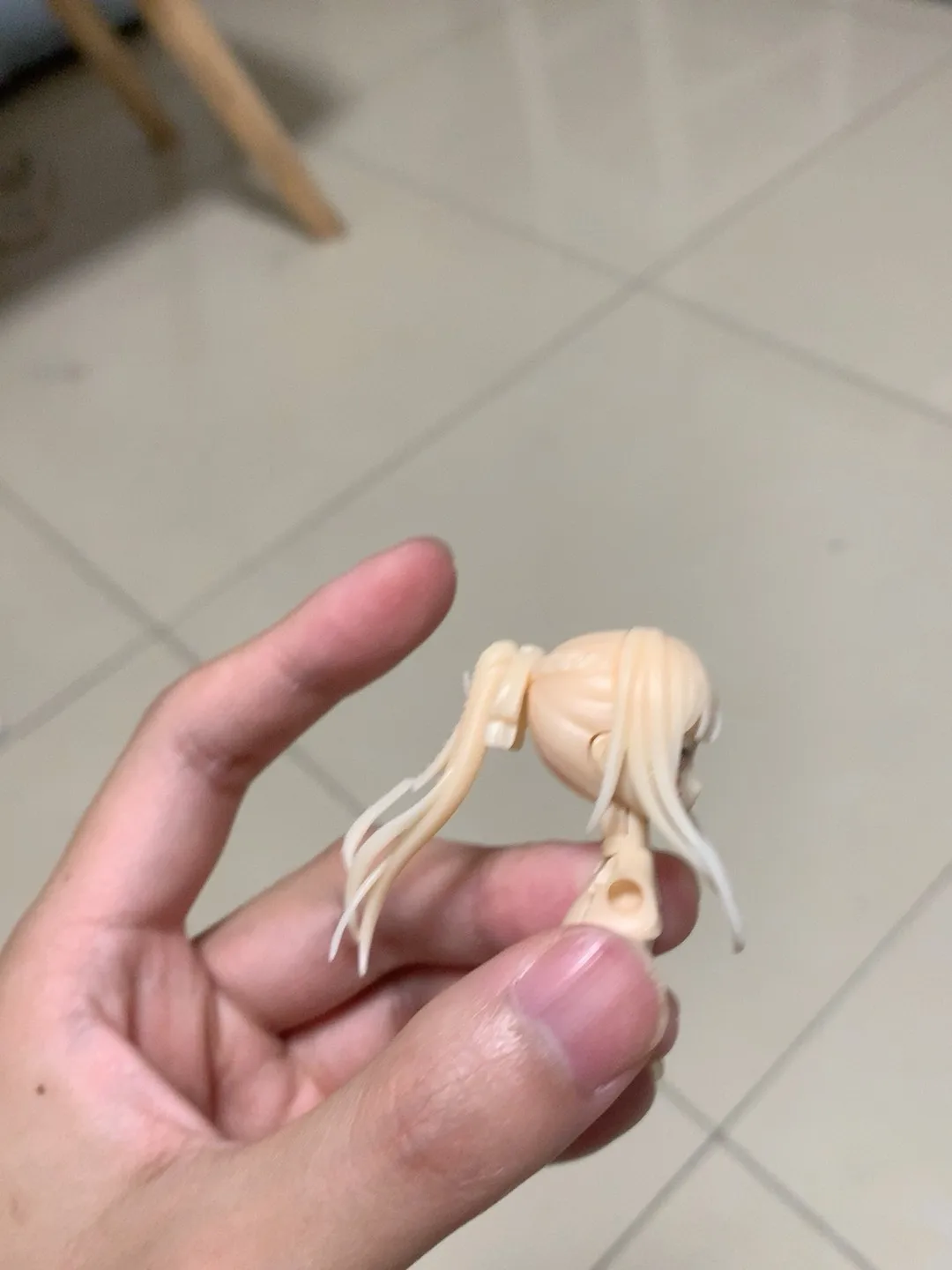 اليدوية 1/12 مقياس فتاة المواجهة AK12 تصفيفة الشعر ثلاثية الأبعاد المطبوعة تعديل أجزاء ل 6in البدلة المتنقلة فتاة عمل نموذج لجسم #3