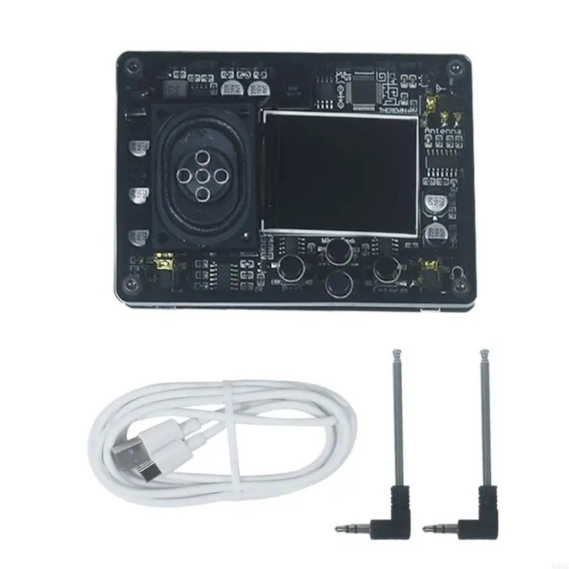 

83CC DIY Theremin Musical Instrument Module USB C Vintage Electronic Music Module Board with Multiple Voice