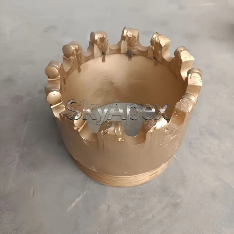 1PC Imported High Wear Resistant Ball Slice PDC Coring Drill Bit For Geological Exploration Limestone Sandstone Fast Penetration