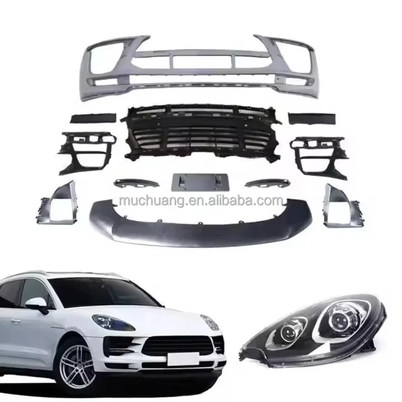 

Headlight Upgrade Body Kit for Ma-can 2014-2021 95B Facelift Ma-can to Ma-can Tur-bo 2018 Material