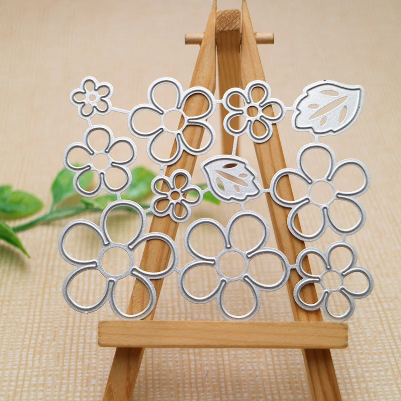 Petals Metal Cutting Dies Flower Leaf Scrapbook Embossing Album Cover Paper Cutting Punch Stencils Craft Die Cut