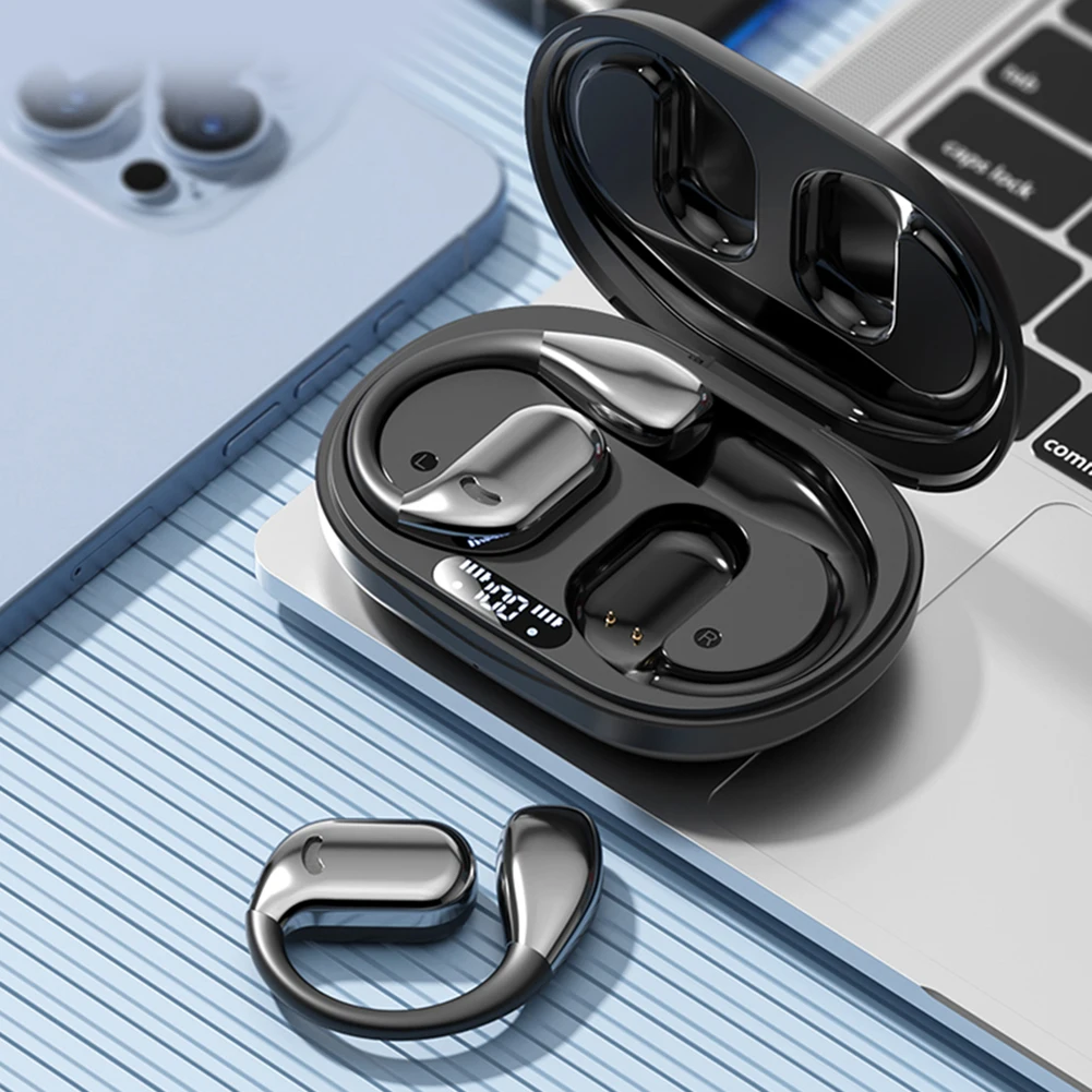 

Наушники-переводчики языка, Bluetooth-совместимые наушники-переводчики 5.4, наушники-переводчики с сенсорным управлением для Android и iOS