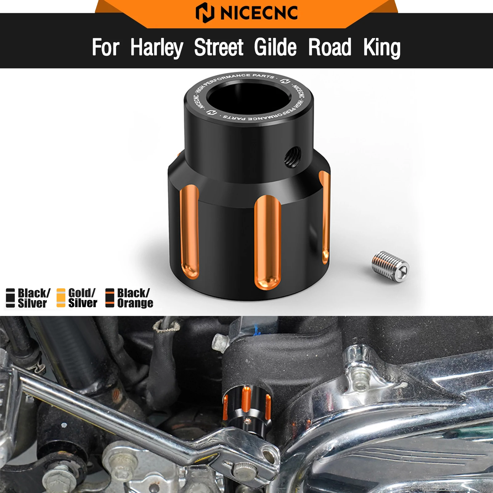 

For Harley Street Glide FLHX 2017-2023 Heel Shifter Eliminator Road King Special FLHR FLHRXS Electra Glide FLHTP Ultra Limited