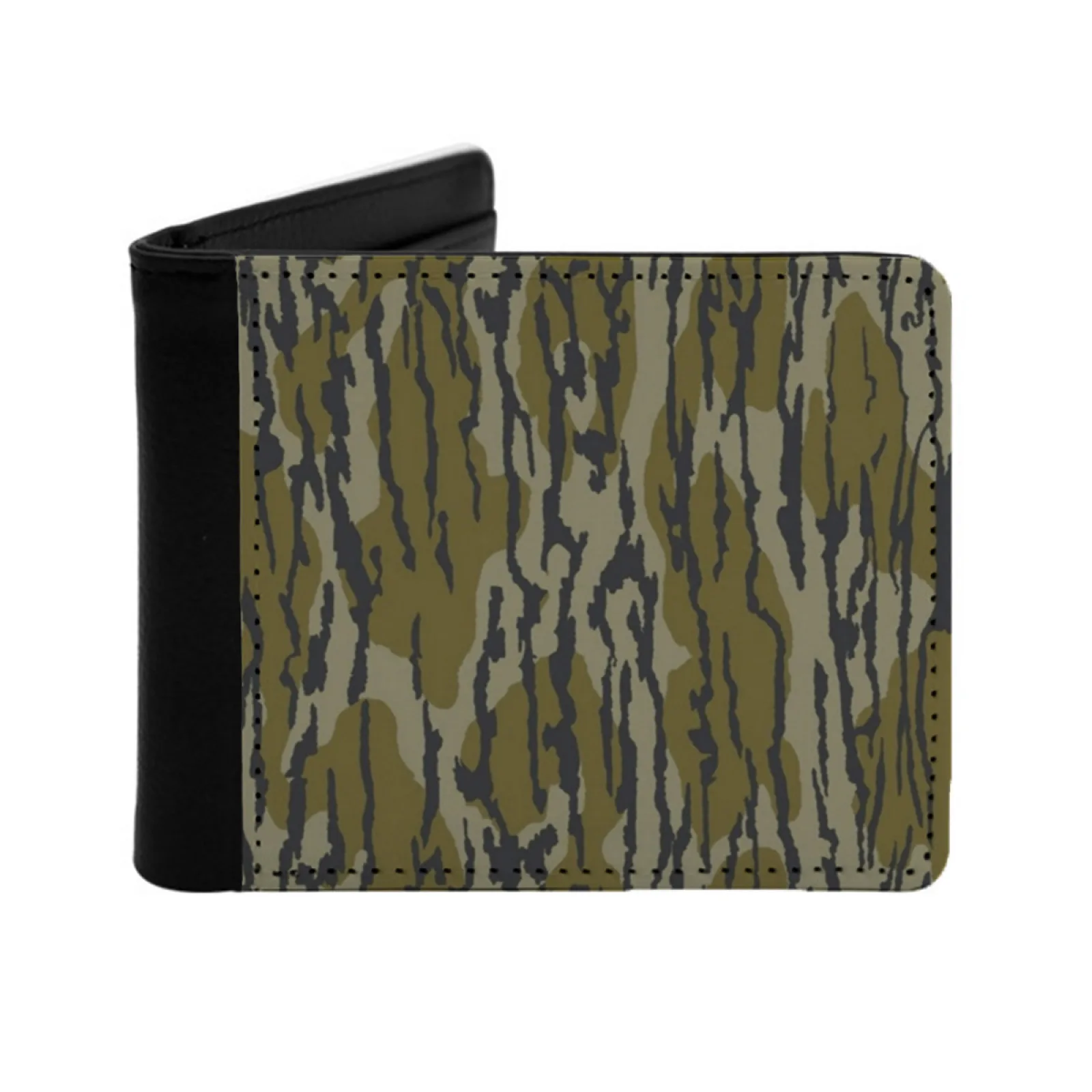 Everything Bottomlands Camo 2 0 Men Wallets Card Man's Wallet Short Purse Male Bag Bottomlands Mossy Oak Mossy Oaks Camo