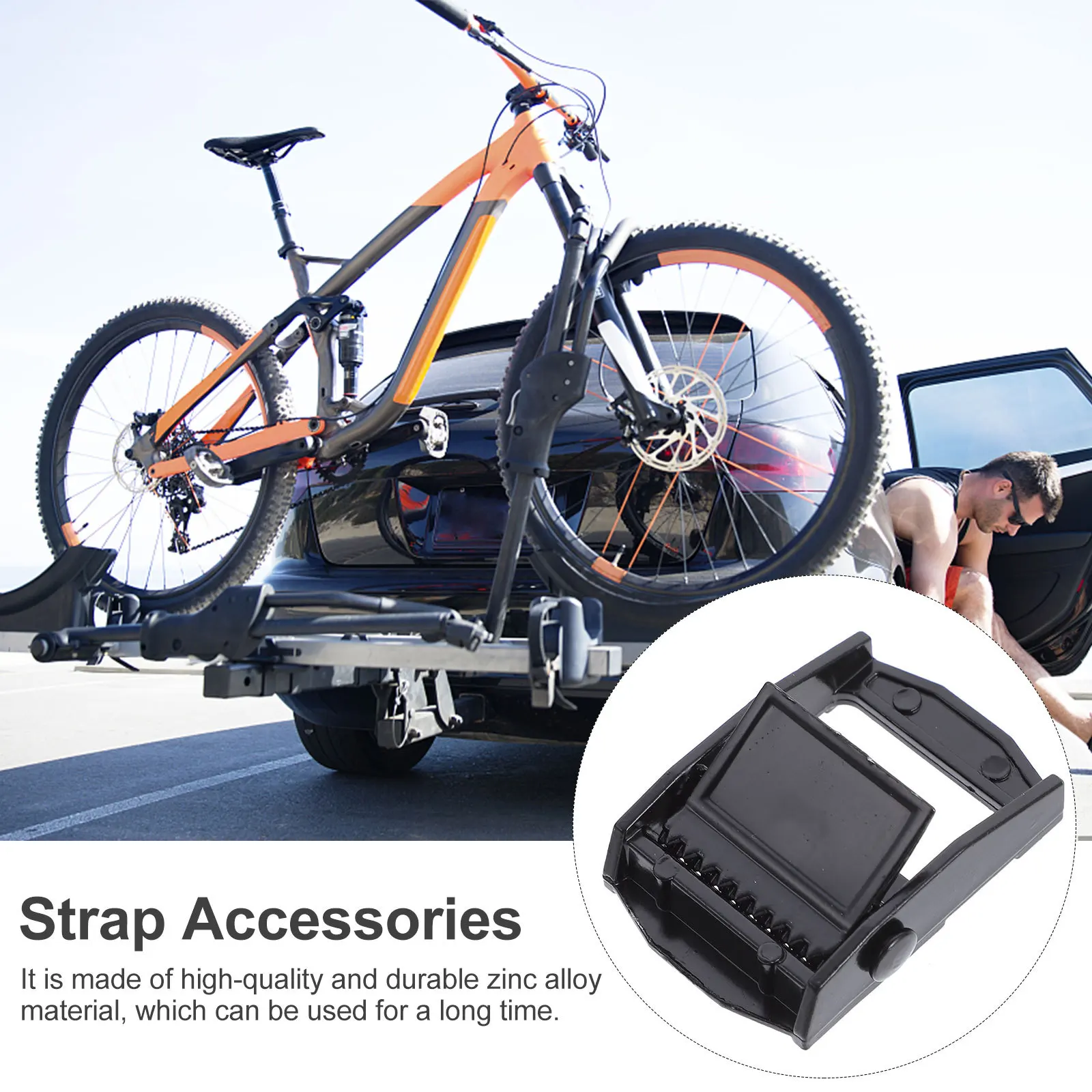 

1Pcs Zinc Alloy Press Cam Buckle Webbing Strap Lock Buckle Strong Anti Slip Tie Down Buckles for Cargo Luggage Packing