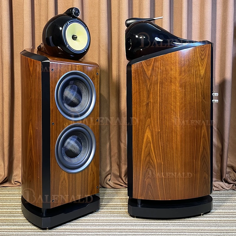 

Balenald Hifi Speaker NQ10/M-10(4G) Floor Speaker Tower Speaker Wooden Case Passive None-Battery