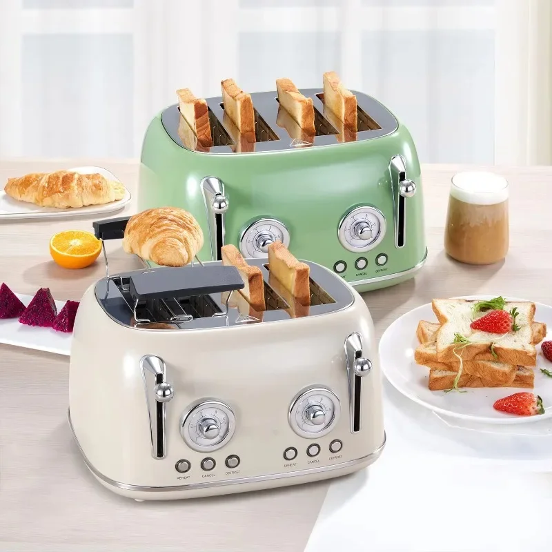 Electric automatic pop-up toaster