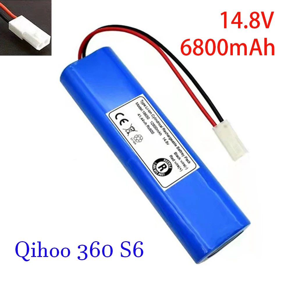 

14.4V 8800MAH 100% New Original Battery Pack Used for The Qihoo 360 S6 Robot Vacuum Cleaner of Components