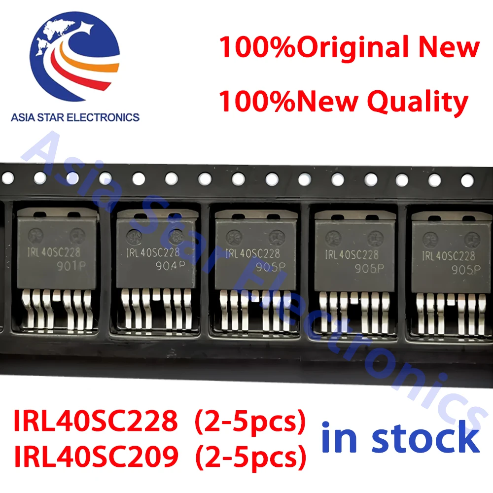 (2-5piece)100% New IRL40SC228 557A 40V 40SC228 L40SC228 TO-263 SMD MOS IRL40SC209 40SC209 40V IC In Stock Wholesale