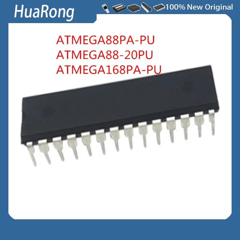 5PCS/LOT    ATMEGA88    ATMEGA88PA-PU    ATMEGA88-20PU    ATMEGA168PA-PU     DIP28