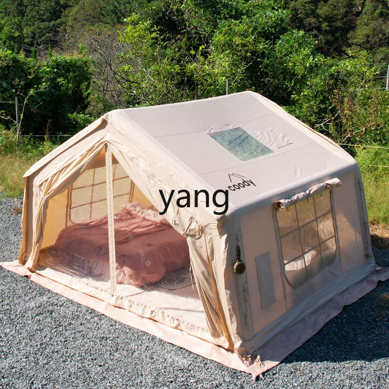

CX inflatable tent field camping overnight autumn and winter outdoor windproof and rainproof cotton roof tent