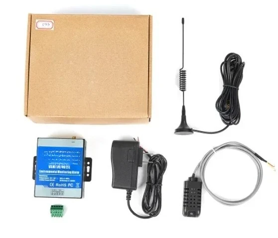 RTU5023 4G GSM Temperature Humidity Monitor AC/DC Power Lost Alarm Remote Monitor Support Timer Report APP Control