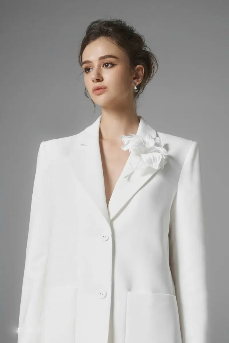 Abiti con gonna da donna formale da lavoro 2 pezzi Blazer e gonna oversize Abito classico da donna da ufficio personalizzato