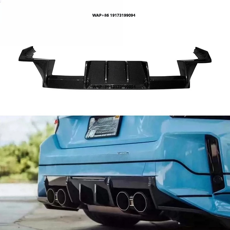 

SW Dry Carbon Fiber Rear Diffuser for G87 M2 Coupe Rear Bumper Lip Under Spoiler Splitter Body Kit
