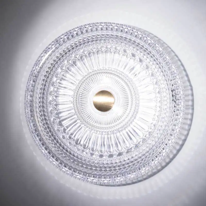 Crystal glass washbasin, transparent diamond stylish countertop basin, hotel and guesthouse bathroom basin