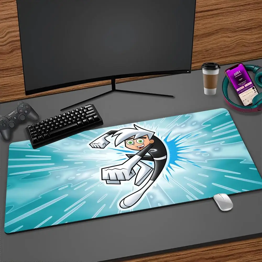 Danny Phantom Mouse Pad Cartoon Lockedge Large Gaming Pad Computer Gamer Keyboard Mat Desk Mousepad PC Desk Pad