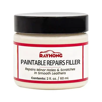 가죽 필링 페이스트 자동차 좌석 스크래치 수리 소파 가죽 필러 손상 혁신 페이스트 균열 화상 구멍 채우기