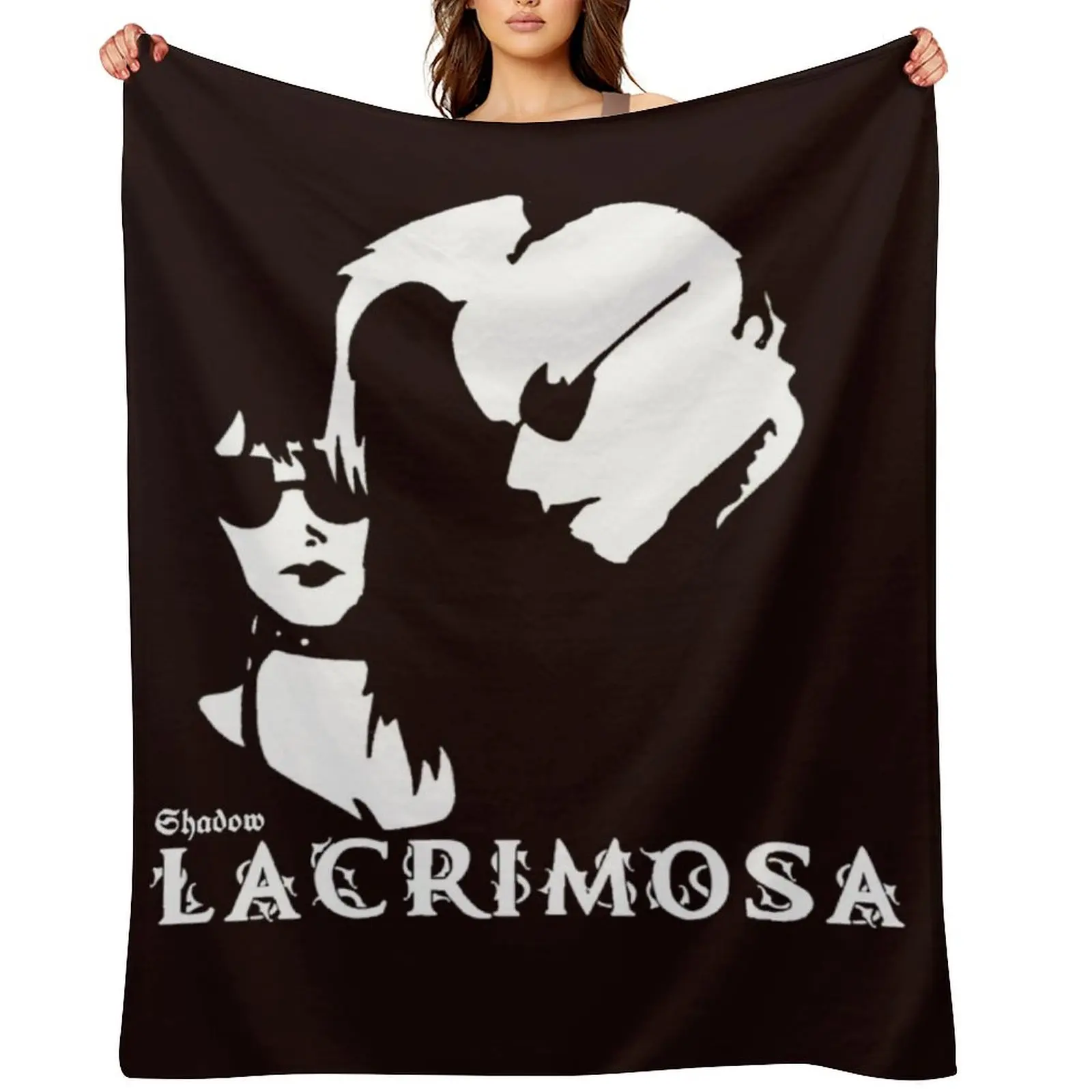 

Lacrimosa Throw Blanket sofa bed Flannel Fabric Kid'S for sofa Blankets
