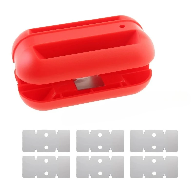 

6-лезвийный, отвертка, триммер для деревообработки, красная ручная многофункциональная машина для украшения кромок