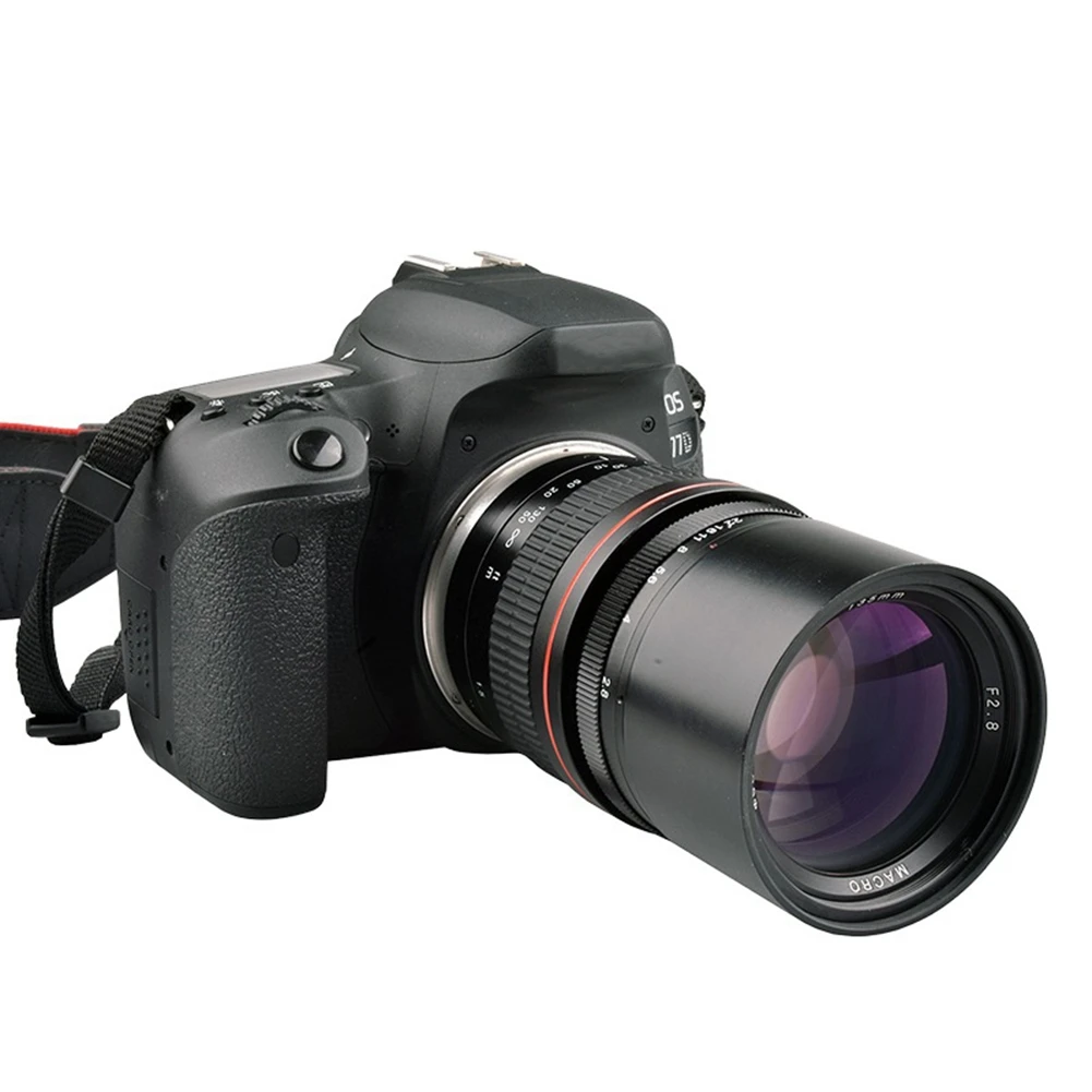 카메라 렌즈 135Mm F2.8 풀 프레임 카메라 렌즈 F2.8 카메라용 수동 고정 초점 인물 렌즈