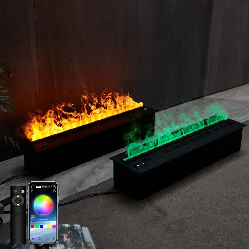 1500mm 3D Steam Water Electric Fireplace For Indoor