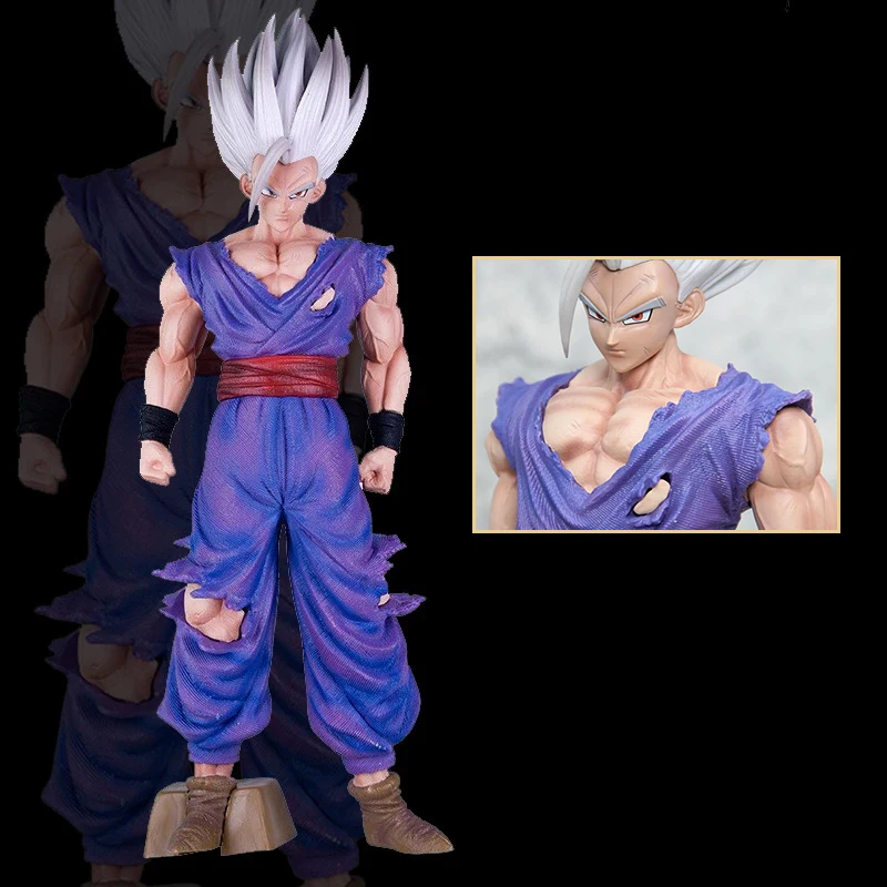 Figura de acción de Dragon Ball Z Gk Son Gohan, estatua de Pvc Saiyan Goku, modelo de colección, adorno, juguetes para niños, regalo para amigos, 33cm