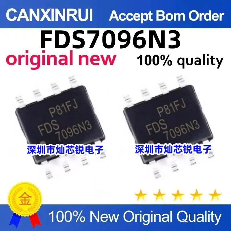 

（10 pieces）FDS7096N3 FDS7096 7096N3 7096 SOP-8 Power Management IC
