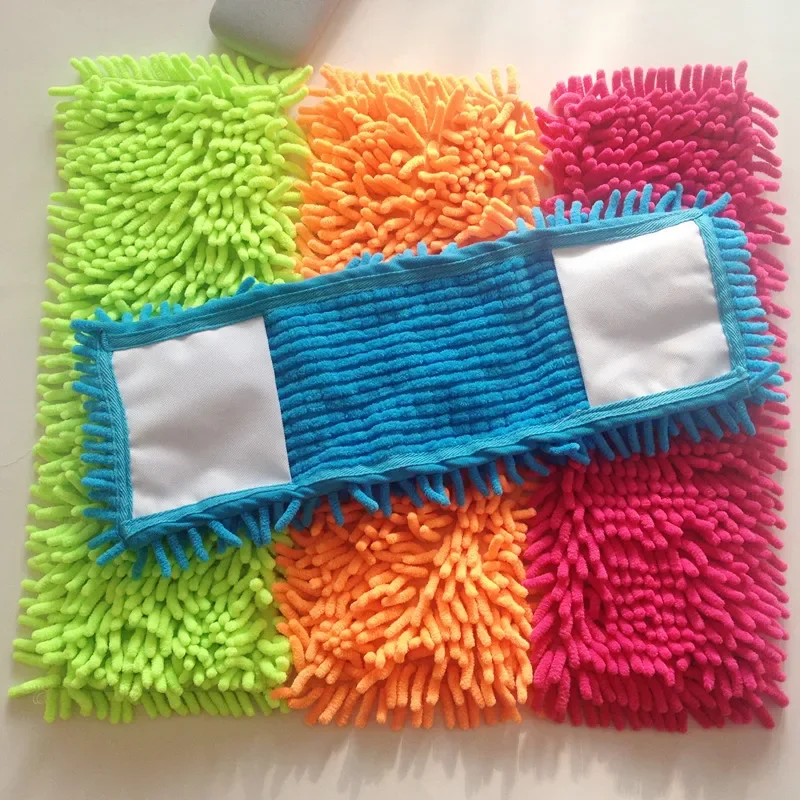 Bathroom Accessories Replacement Microfiber Mop Washable Head Pads Fit Flat Spray Mop Kitchen Household Floor Cleaning Tool