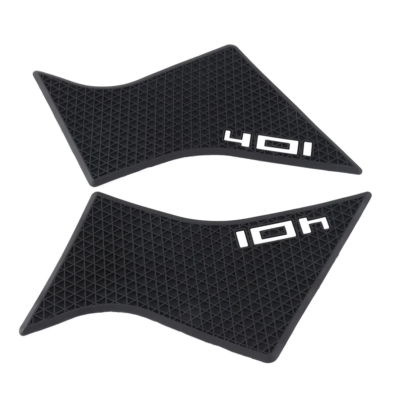 Accesorios estrechos para motocicleta, pegatinas laterales antideslizantes para tanque de combustible, pegatina tipo almohadilla para Svartpilen 401 2019-