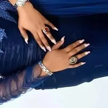 Royal Blue Lace Mermaid Prom Dresses Long Sleeves Appliques Beading Women Plus Size Evening Dressing GownsNigeria Wedding Dress