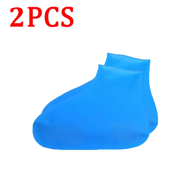 6/4/2PCS Silicone Shoe Covers - Wear-resistant Waterproof Anti-Slip Foldable Reusable For Outdoor Rain/Snow, Household Travel, image 13