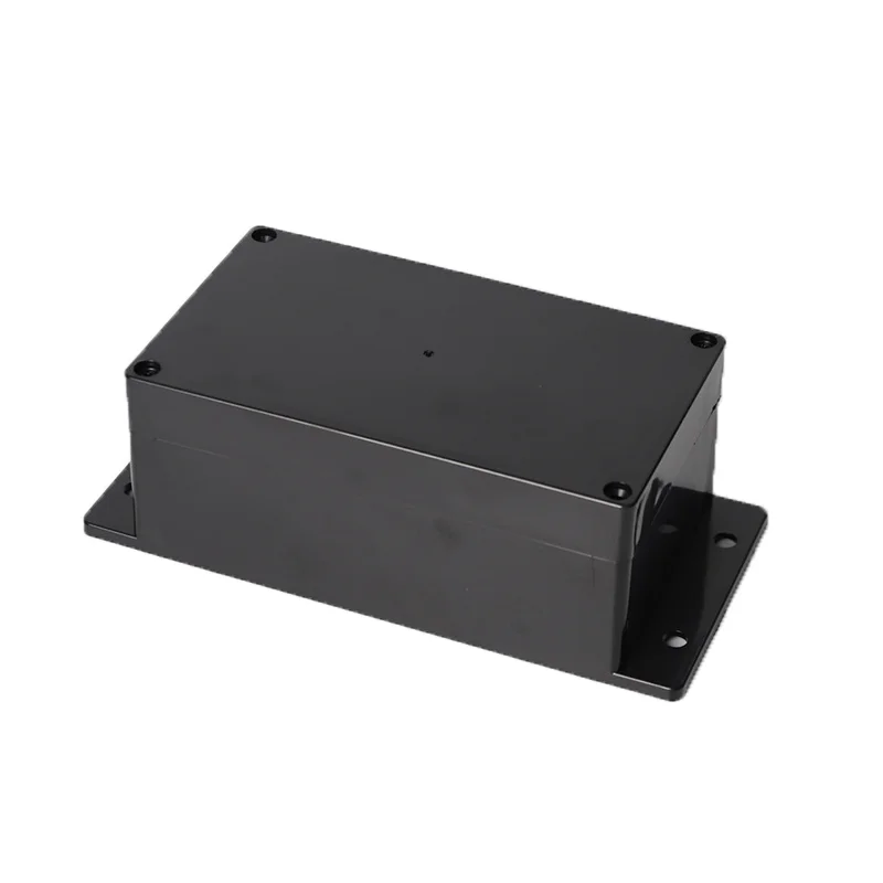 أسود ABS لهب البلاستيك صندوق مقاوم للماء في الهواء الطلق IP67 أداة كهربائية الضميمة مقاوم للماء الختم للمفاصل