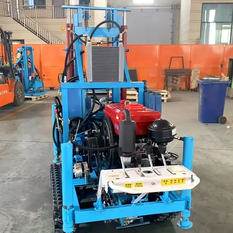 

Индивидуальная высокоточная буровая установка для водяных скважин, дизельная, 35 л.с., портативная, гидравлическая, для бурения скважин глубиной до 150 м