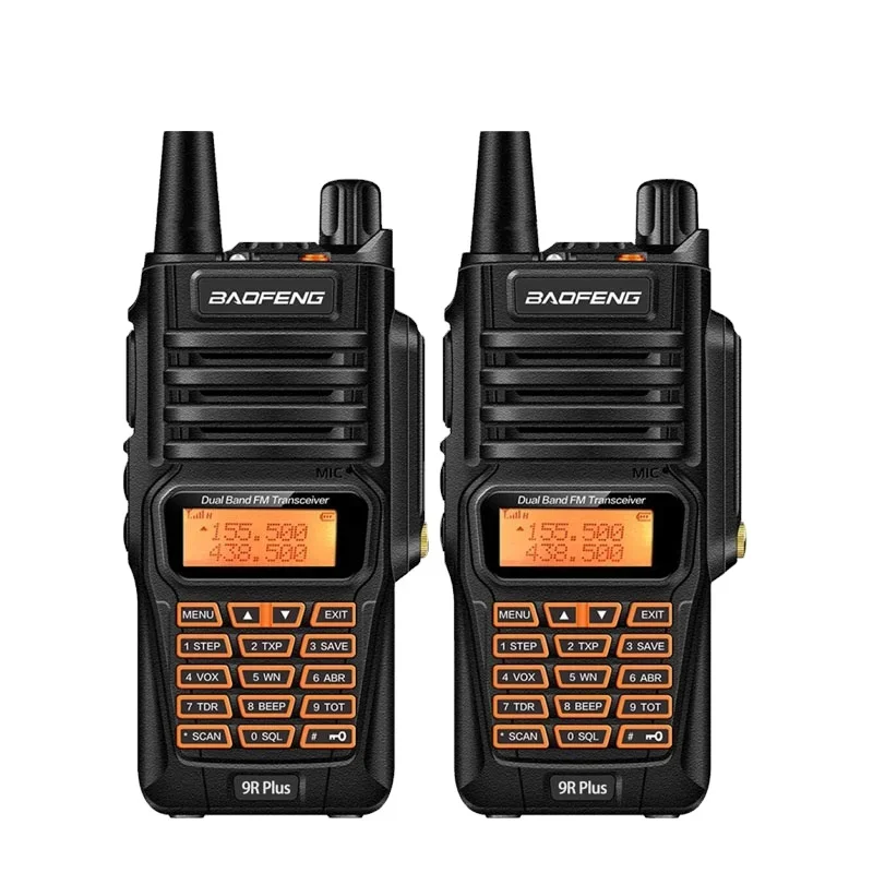 

Walkie Talkie Waterproof IP67 Baofeng Bf Uv9r Plus Amateur Two Way Radio Portable Interphone Handheld Ham Radio