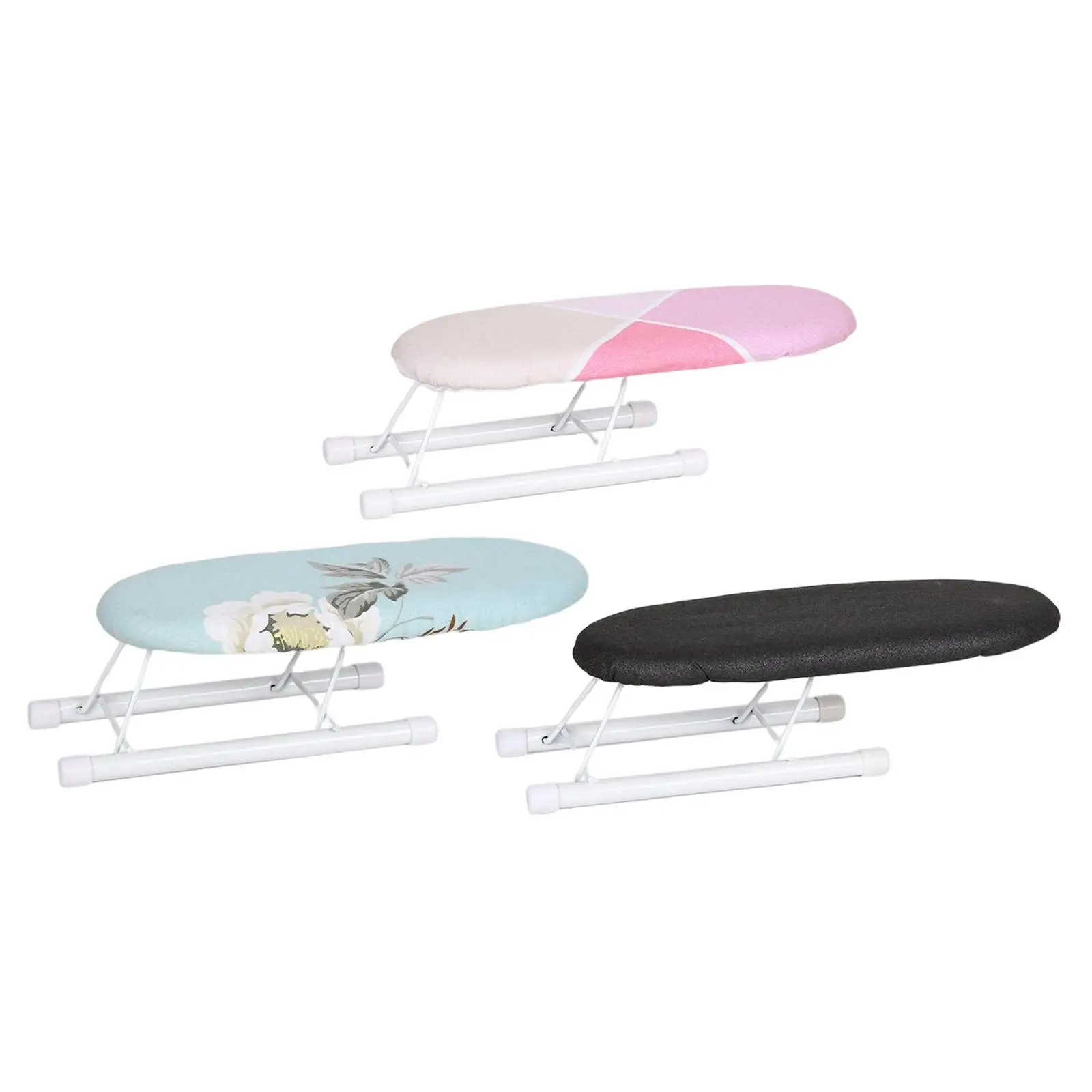 Small Folding Ironing Board with Metal Legs Portable Tabletop Iron Board for Laundry Room and Travel
