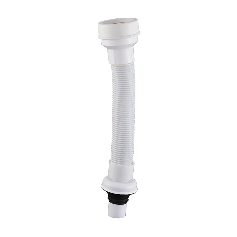 Universal Waste Pipe Bathroom Basin/Shower Kitchen Sink Flexible Waste Pipe Trap Connector Deodorant Isolated Odor